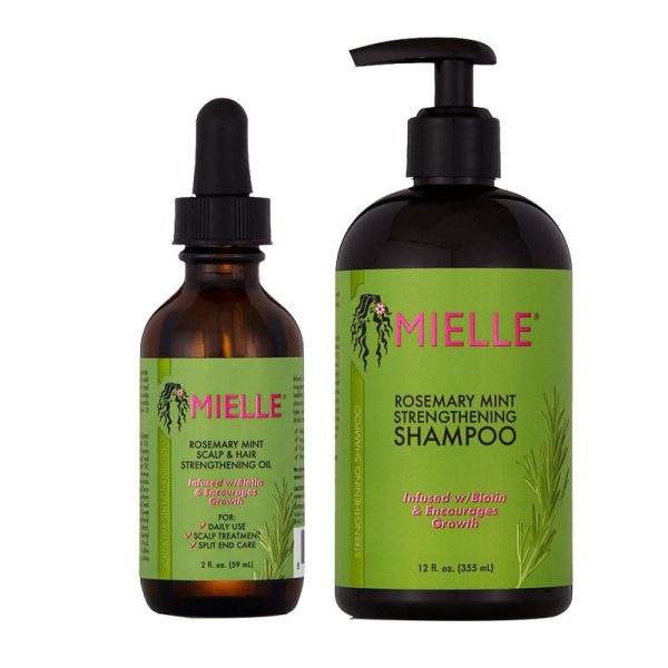 Mielle Organics Rosemary Mint Hair Scalp Strengthening Oil 2oz